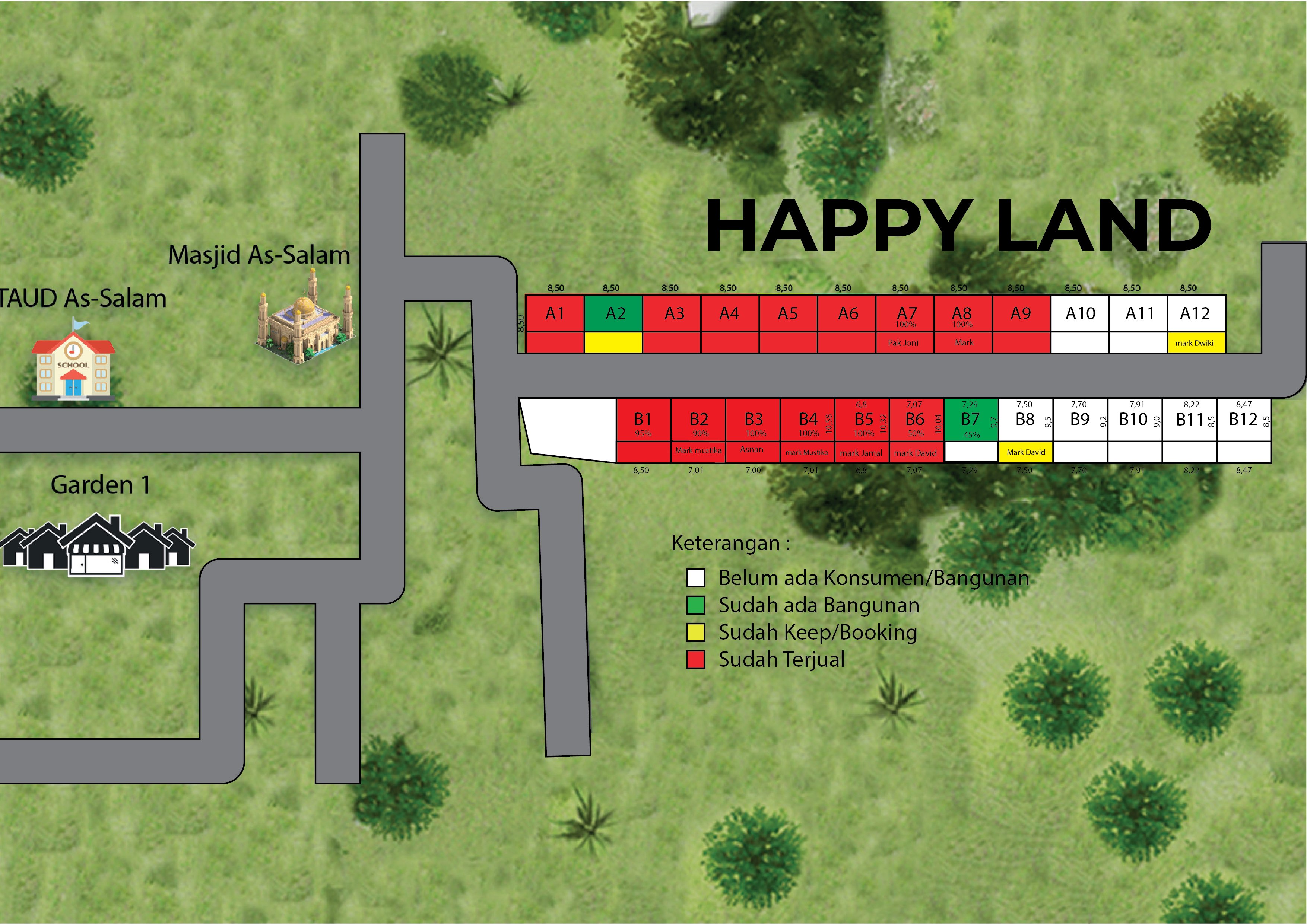 Perumahan Happy Land