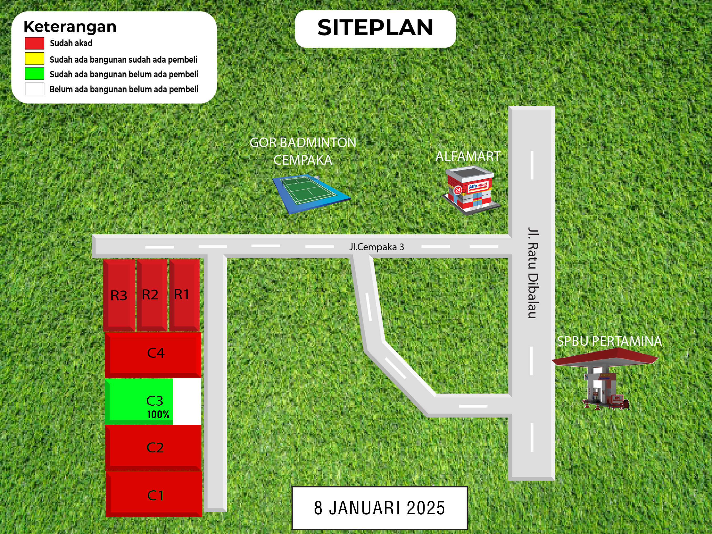 Perumahan Green Cempaka