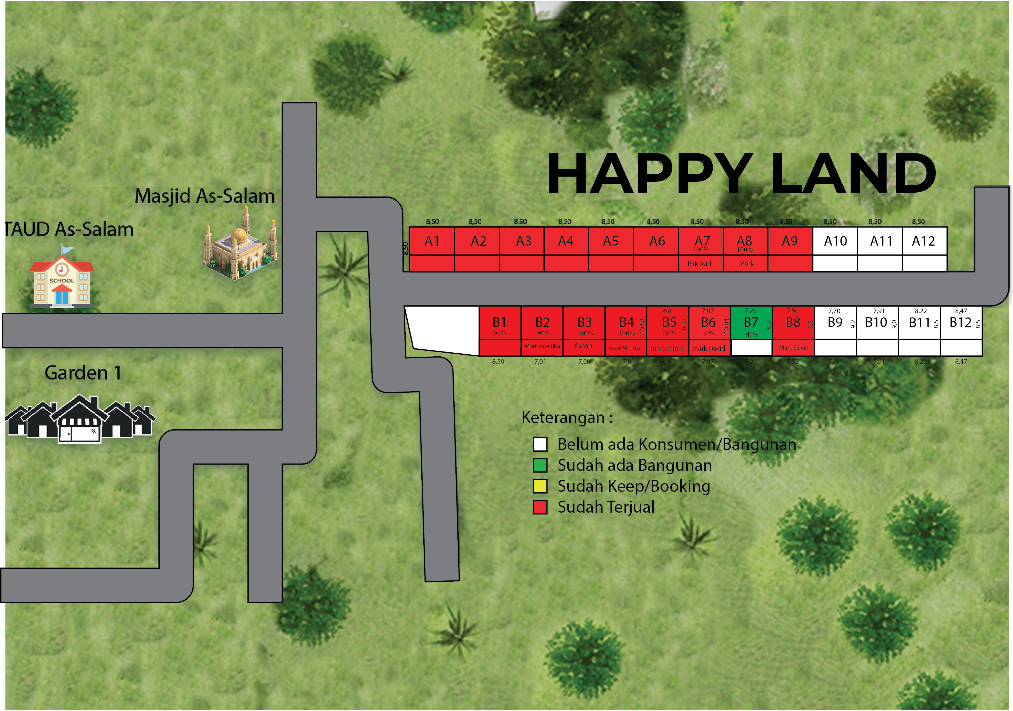 Perumahan Happy Land